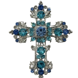 Blue Brooch