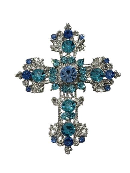 Blue Brooch